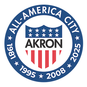 City of Akron Utilities Business Office logo home