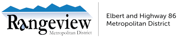Rangeview and Elbert & Hwy 86 Metro Districts logo home